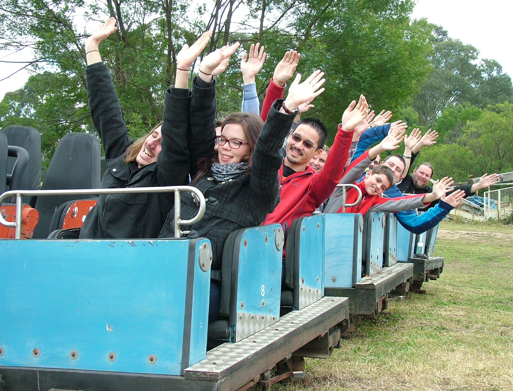 Waving From Cars Left 1Small